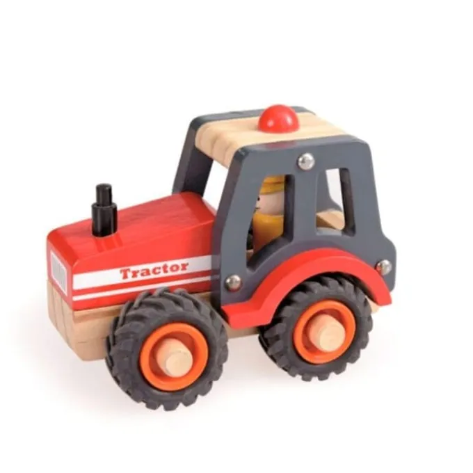Traktor mit Gummirädern