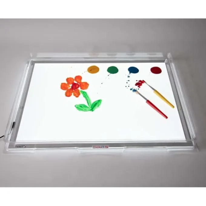 Transparente Schale für A2-Lichttafel