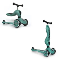 Tretroller/Laufradkombi - Highwaykick 1, Green