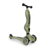 Tretroller/Laufradkombi - Highwaykick 1, Olive