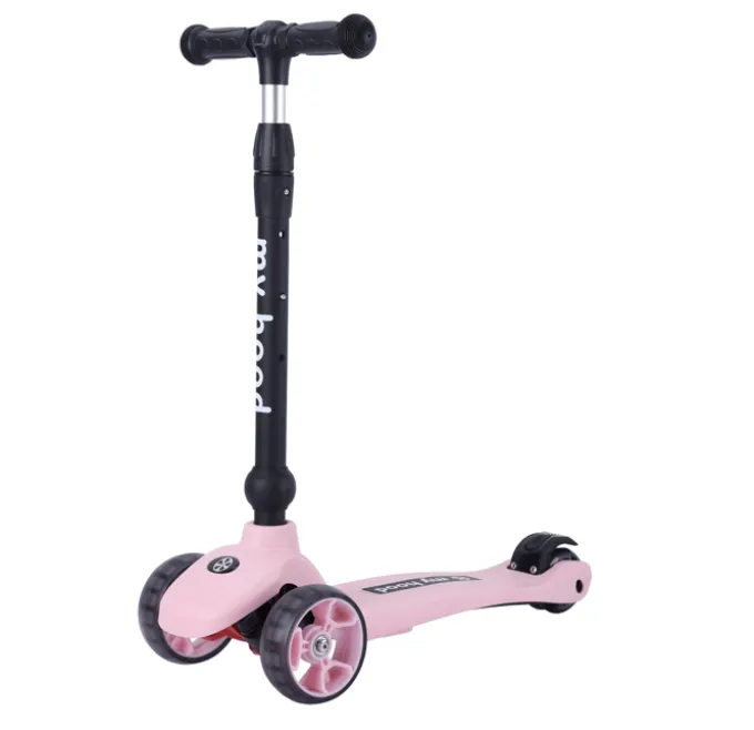 Tretroller / Laufradkombi - Kick'n'Ride, rosa
