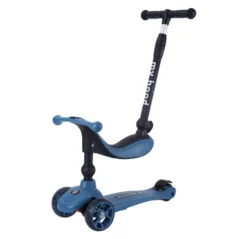 Tretroller / Laufradkombi - Kick'n'Ride, blau