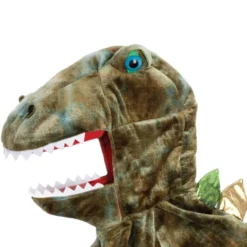 T-Rex - Umhang mit Klauen, grün - Gr. 4-6 J.
