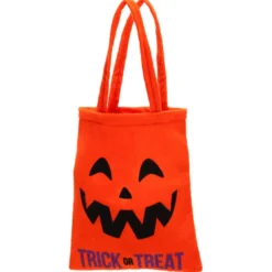 Trick-or-Treat-Tasche - Kürbis, 21 x 42 cm