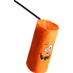 Trick-or-Treat-Tasche mit Griff - Kürbis