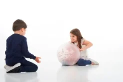 Tummelball mit Konfetti groß - Ø 40 cm
