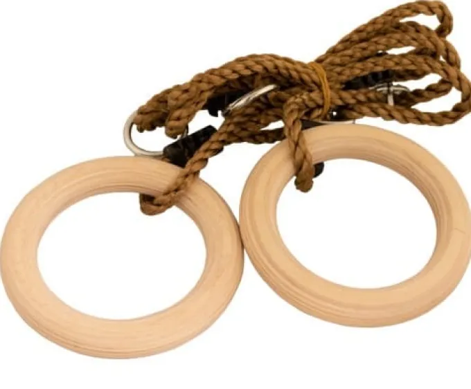 Turnringe aus Holz - Ø 15,8 cm
