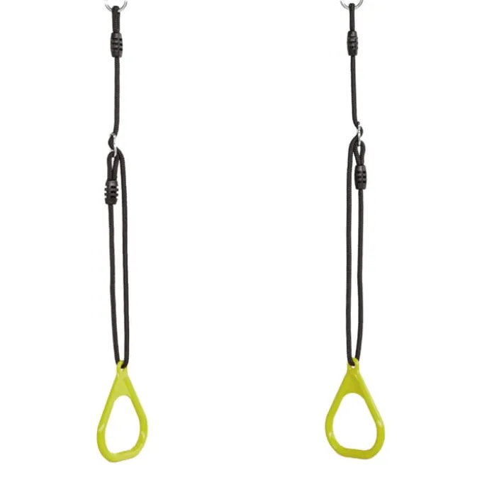 Turnringe aus Kunststoff - Limette