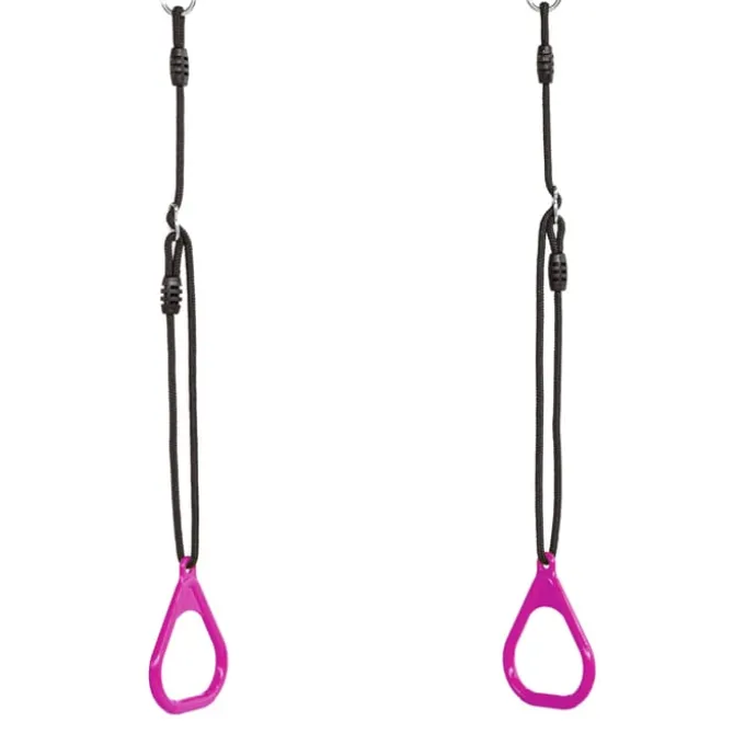 Turnringe aus Kunststoff - Pink