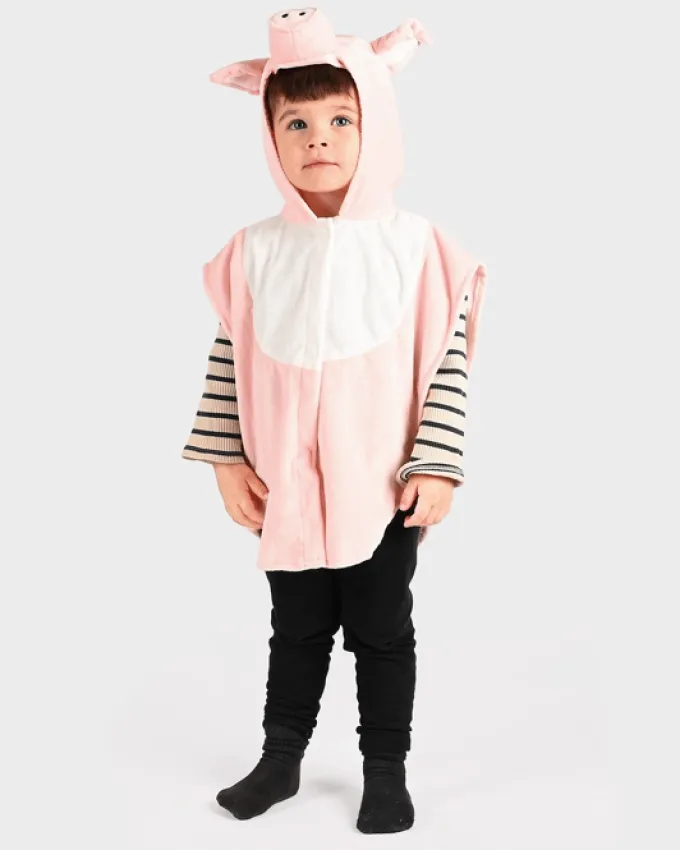 Umhang Schweinchen, Gr. 1-4 Jahre