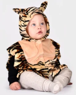 Umhang Tiger, Gr. 1-4 Jahre