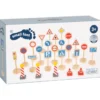 Verkehrsschilder Set, 25 Teile