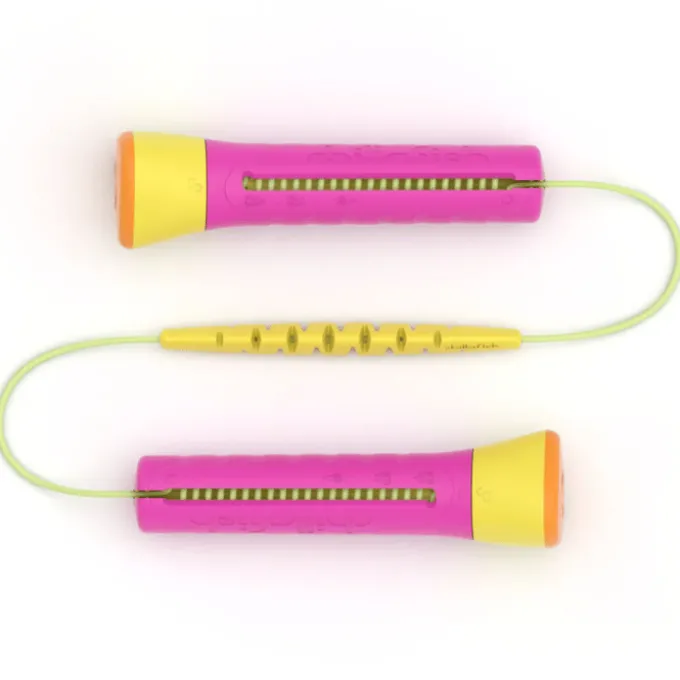Verstellbares Springseil Skibbi – Rosa