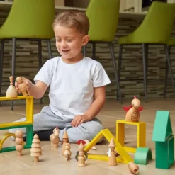 Verzauberte Holzfiguren, 10 Stk.