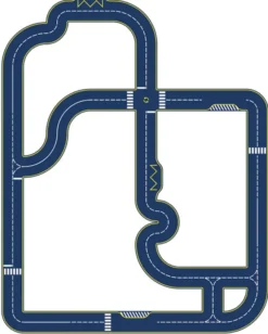 Vilacity – Doppelseitige Rennbahn, 42 Teile