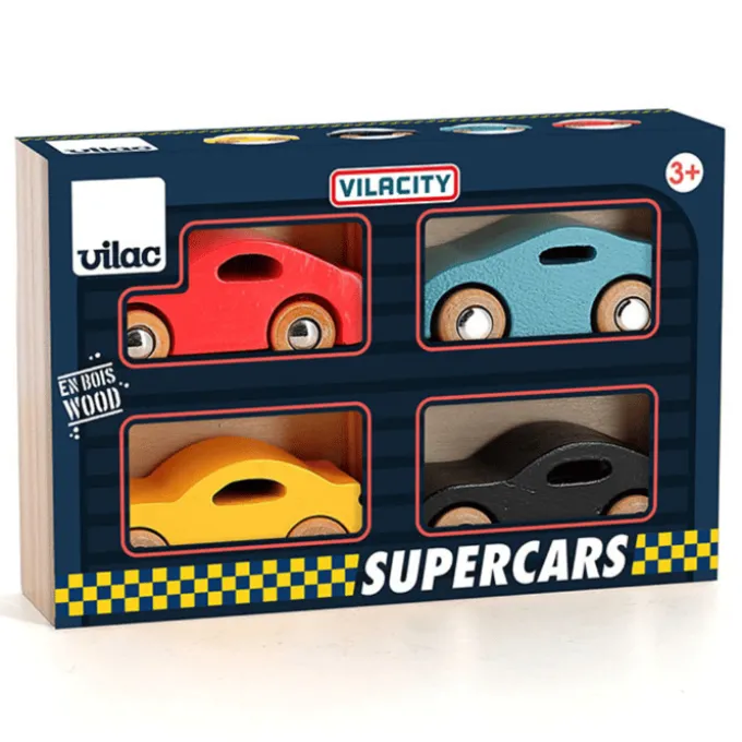 Vilacity – Rennwagen, 4 stk