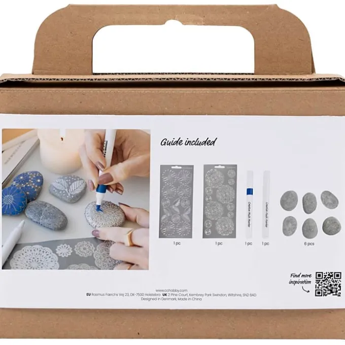 Wabi-Sabi Kreativset - Steindekorationen