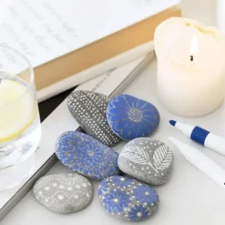 Wabi-Sabi Kreativset - Steindekorationen