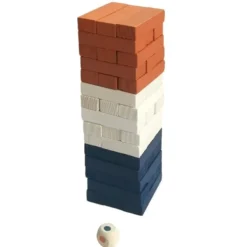 Wackelturm aus Holz - klein