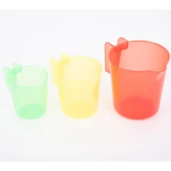 Wasserkannen, transparent - 3er Set