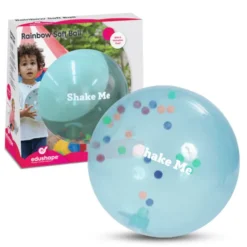 Weicher Regenbogenball mit Luft – inkl. Kugeln