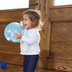 Weicher Regenbogenball mit Luft – inkl. Kugeln