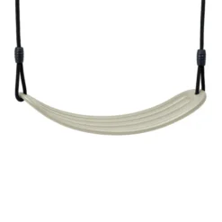Weiche Schaukel 67 x 14 cm - Grün (schw. Seil)