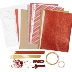 Weihnachtsbasteln mit Papier - klassisch