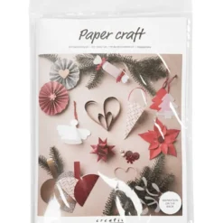 Weihnachtsbasteln mit Papier - klassisch