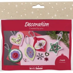 Weihnachtstüte - Mache Weihnachtsanhänger aus Filz