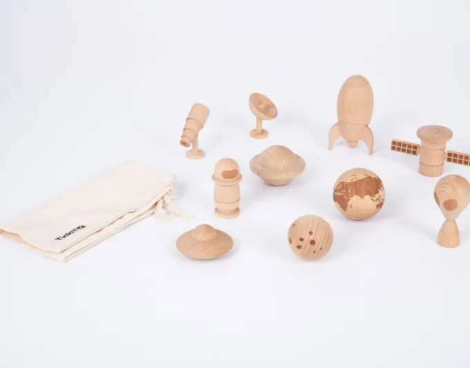 Weltraumabenteuer - Holzfiguren 10 Stk.