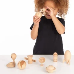 Weltraumabenteuer - Holzfiguren 10 Stk.