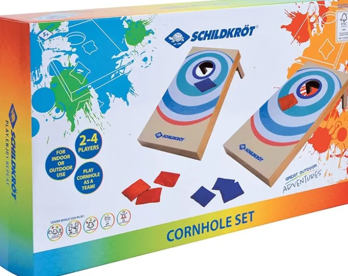 Wurfspiel mit Bohnensäckchen - Cornhole