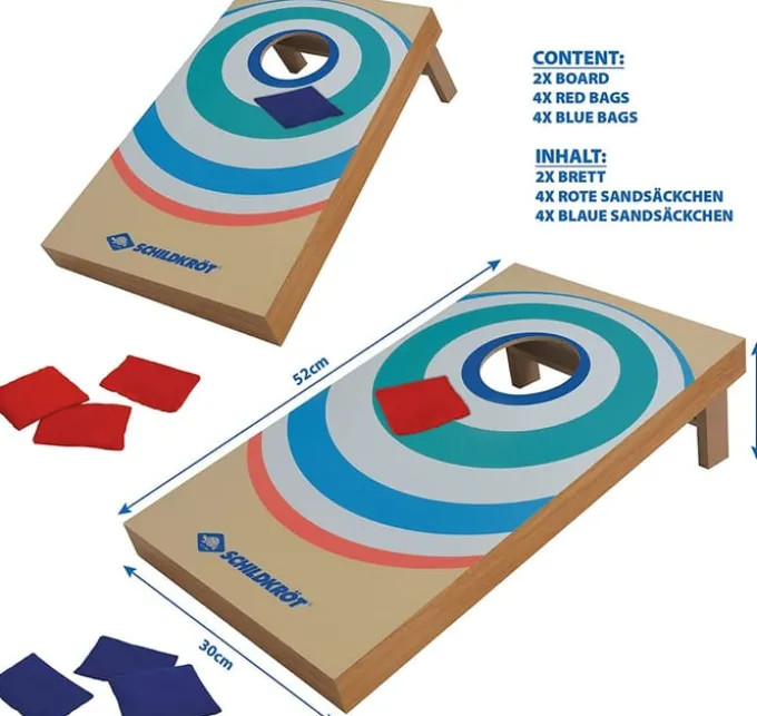 Wurfspiel mit Bohnensäckchen - Cornhole
