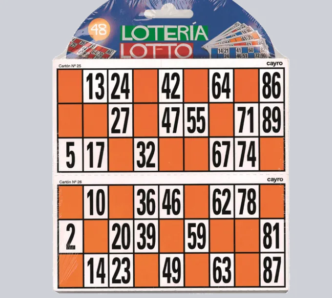 Zahlenlotto-Karten, 48 Stk.