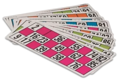 Zahlenlotto-Karten XXL, 48 Stk.