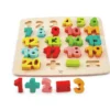Zahlen & Rechensymbole - Holzpuzzle, 27tlg.