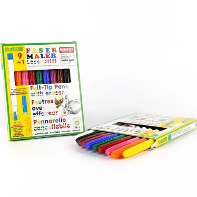 Zauberfilzstifte, inkl. Löschstift, 9+1 Stk.