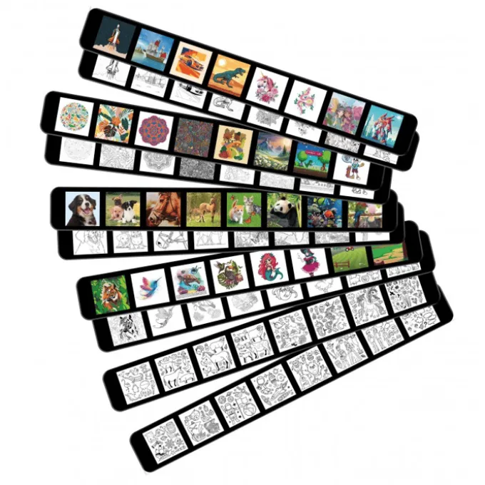 Zeichenprojektor mit 30 Bildern & 200 Designs