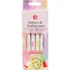 Zeichenstift inkl. Musterrolle, 4 Stk