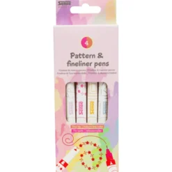 Zeichenstift inkl. Musterrolle, 4 Stk