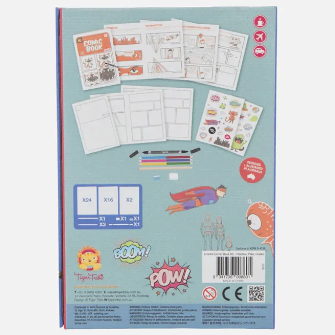 Zeichne deinen eigenen Comic Set
