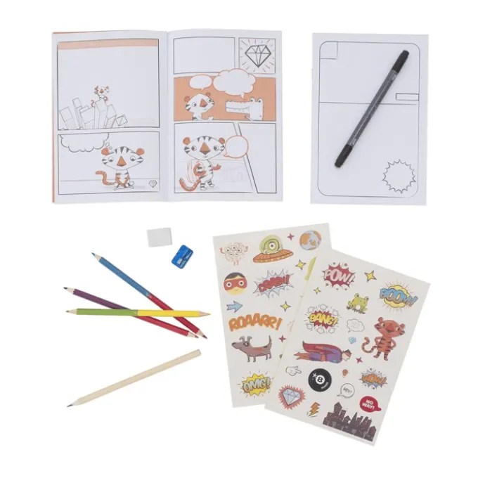 Zeichne deinen eigenen Comic Set