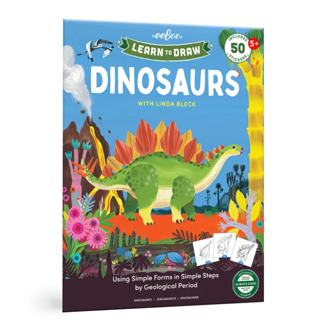 Zeichnen lernen - Dinosaurier